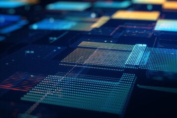 Visual representation of technology and how it is used in an AI impact study and how it is transforming usage data