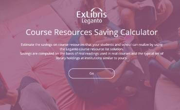 Leganto Savings Calculator